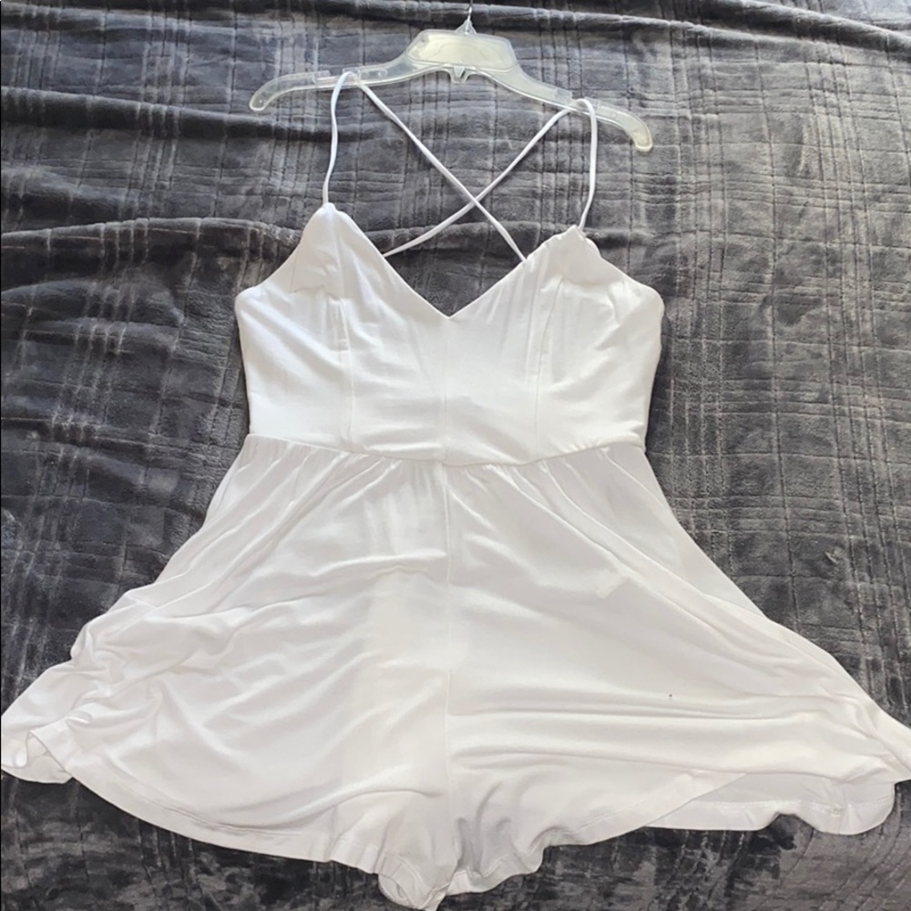 Forever 21 white romper